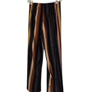 Melissa Paige Petite Striped Multicolor Pants Sze Ps
